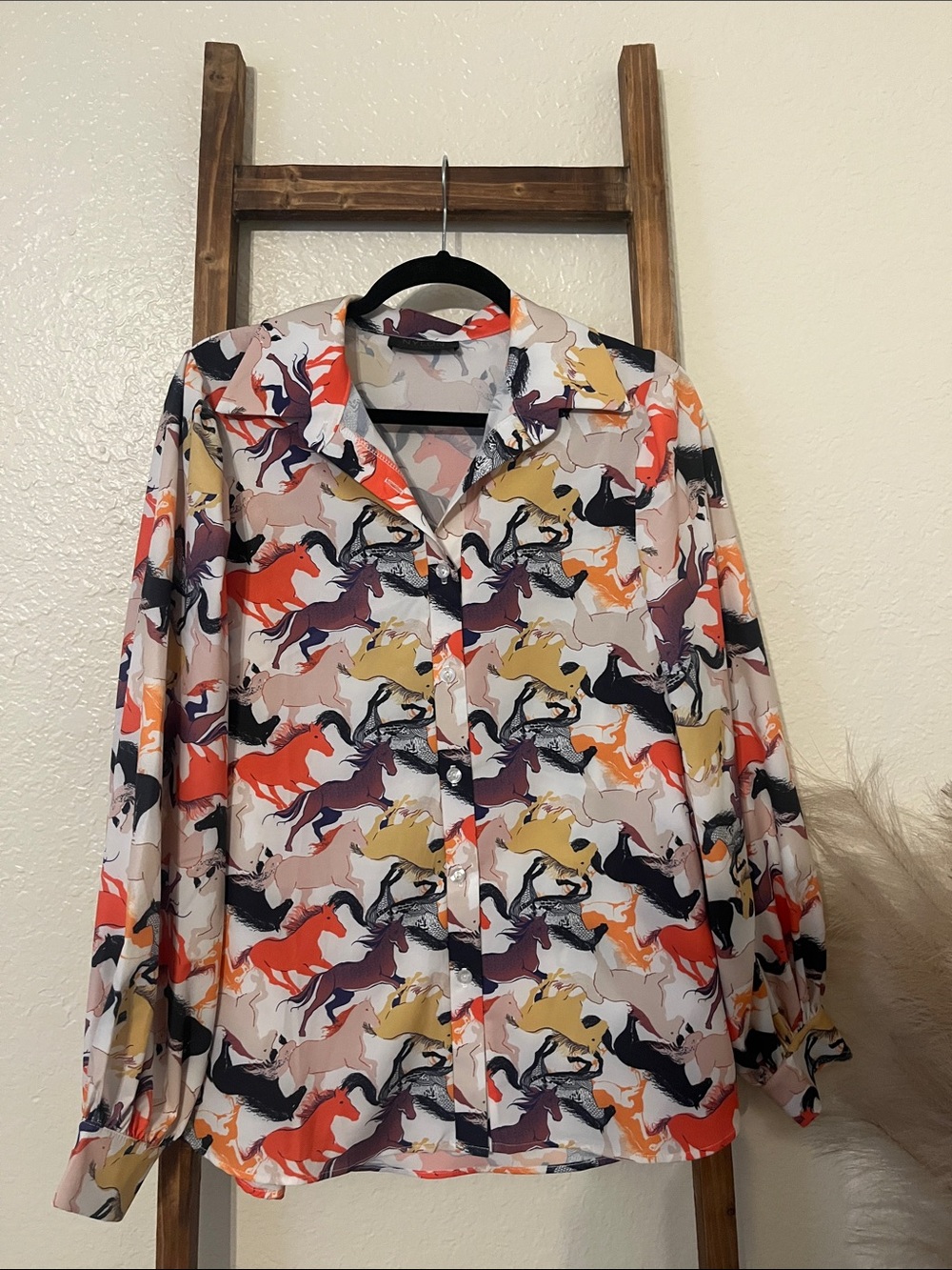 Western inspired button down top - Picture 8 of 8